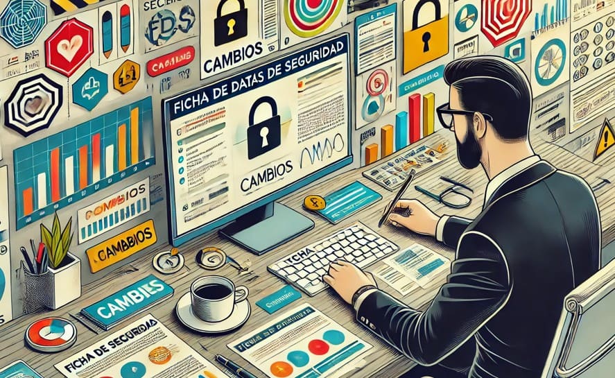 Estructura de las 16 secciones de una Ficha de Datos de Seguridad según el Reglamento UE 2020/878