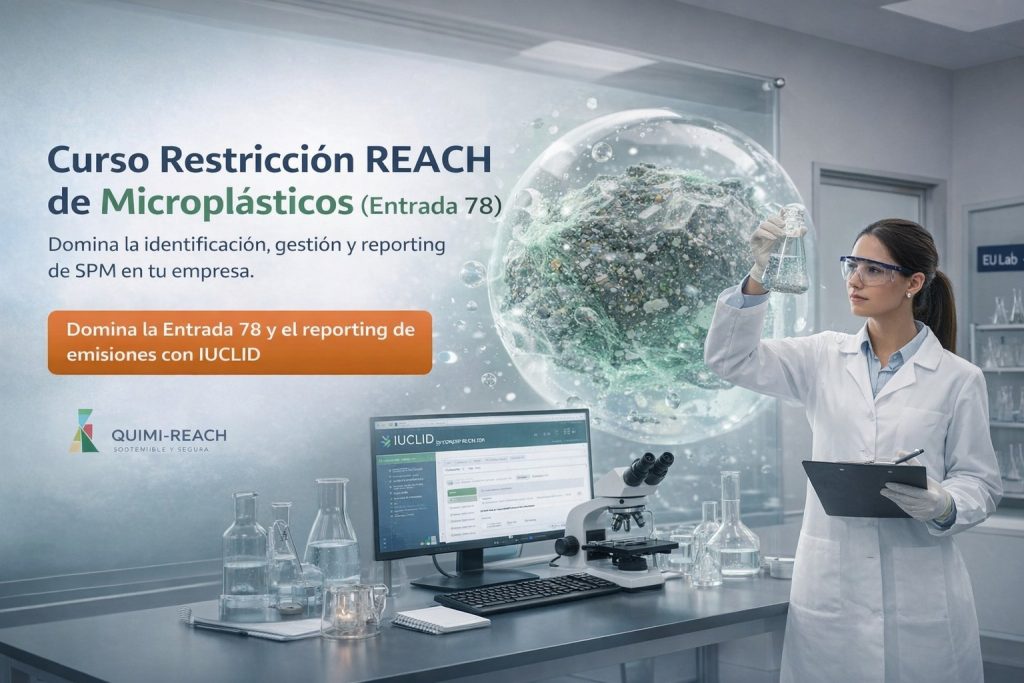 curso microplásticos SPM REACH